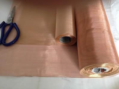 Red Copper Wire Mesh